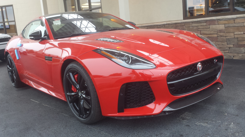 Illustration for article titled Still in the Wrapper, SVR F-Type.